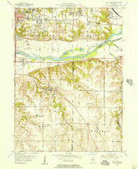 Coal Valley Illinois Historical topographic map, 1:24000 scale, 7.5 X 7.5 Minute, Year 1953