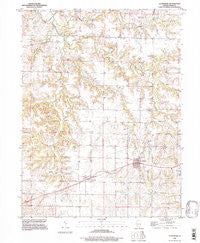 Coatsburg Illinois Historical topographic map, 1:24000 scale, 7.5 X 7.5 Minute, Year 1995