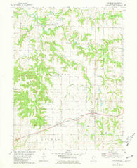 Coatsburg Illinois Historical topographic map, 1:24000 scale, 7.5 X 7.5 Minute, Year 1981