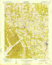 Cobden Illinois Historical topographic map, 1:24000 scale, 7.5 X 7.5 Minute, Year 1948
