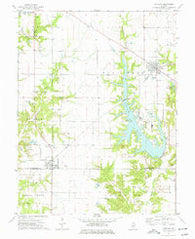Coffeen Illinois Historical topographic map, 1:24000 scale, 7.5 X 7.5 Minute, Year 1974