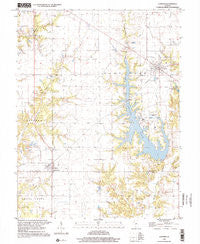 Coffeenn Illinois Historical topographic map, 1:24000 scale, 7.5 X 7.5 Minute, Year 1998