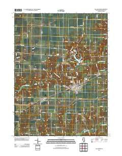 Colchester Illinois Historical topographic map, 1:24000 scale, 7.5 X 7.5 Minute, Year 2012