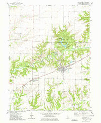 Colchester Illinois Historical topographic map, 1:24000 scale, 7.5 X 7.5 Minute, Year 1974