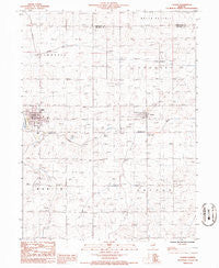 Colfax Illinois Historical topographic map, 1:24000 scale, 7.5 X 7.5 Minute, Year 1986