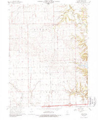 Collison Illinois Historical topographic map, 1:24000 scale, 7.5 X 7.5 Minute, Year 1968