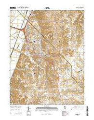 Columbia Illinois Current topographic map, 1:24000 scale, 7.5 X 7.5 Minute, Year 2015