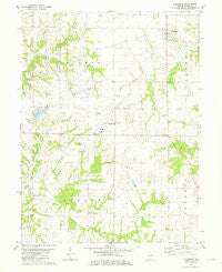 Columbus Illinois Historical topographic map, 1:24000 scale, 7.5 X 7.5 Minute, Year 1981