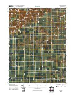 Colusa Illinois Historical topographic map, 1:24000 scale, 7.5 X 7.5 Minute, Year 2012