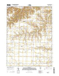 Colusa Illinois Current topographic map, 1:24000 scale, 7.5 X 7.5 Minute, Year 2015