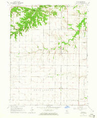 Colusa Illinois Historical topographic map, 1:24000 scale, 7.5 X 7.5 Minute, Year 1964