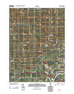 Como Illinois Historical topographic map, 1:24000 scale, 7.5 X 7.5 Minute, Year 2012