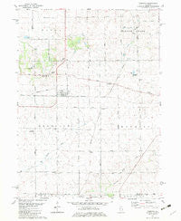 Compton Illinois Historical topographic map, 1:24000 scale, 7.5 X 7.5 Minute, Year 1982