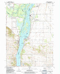 Cordova Illinois Historical topographic map, 1:24000 scale, 7.5 X 7.5 Minute, Year 1991