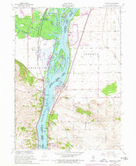 Cordova Illinois Historical topographic map, 1:24000 scale, 7.5 X 7.5 Minute, Year 1953
