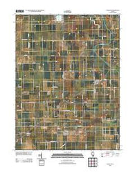 Cornland Illinois Historical topographic map, 1:24000 scale, 7.5 X 7.5 Minute, Year 2012