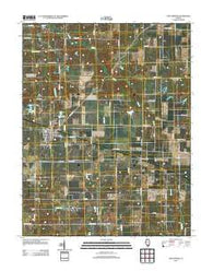 Coulterville Illinois Historical topographic map, 1:24000 scale, 7.5 X 7.5 Minute, Year 2012