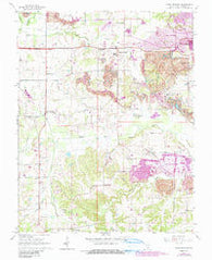 Crab Orchard Illinois Historical topographic map, 1:24000 scale, 7.5 X 7.5 Minute, Year 1990