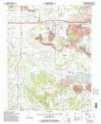 Crab Orchard Illinois Historical topographic map, 1:24000 scale, 7.5 X 7.5 Minute, Year 1996