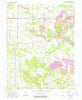 Crab Orchard Illinois Historical topographic map, 1:24000 scale, 7.5 X 7.5 Minute, Year 1965