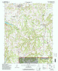 Creal Springs Illinois Historical topographic map, 1:24000 scale, 7.5 X 7.5 Minute, Year 1996