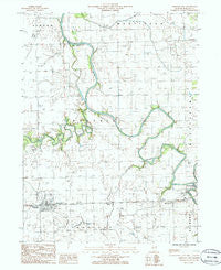 Crescent City Illinois Historical topographic map, 1:24000 scale, 7.5 X 7.5 Minute, Year 1986