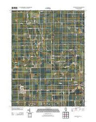 Crescent City Illinois Historical topographic map, 1:24000 scale, 7.5 X 7.5 Minute, Year 2012
