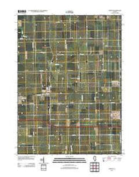 Creston Illinois Historical topographic map, 1:24000 scale, 7.5 X 7.5 Minute, Year 2012