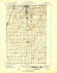 Crete Illinois Historical topographic map, 1:62500 scale, 15 X 15 Minute, Year 1949