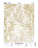 Crisp Illinois Current topographic map, 1:24000 scale, 7.5 X 7.5 Minute, Year 2015