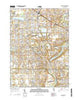 Crystal Lake Illinois Current topographic map, 1:24000 scale, 7.5 X 7.5 Minute, Year 2015