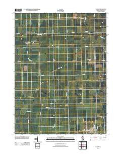Cullom Illinois Historical topographic map, 1:24000 scale, 7.5 X 7.5 Minute, Year 2012