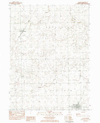 Cullom Illinois Historical topographic map, 1:24000 scale, 7.5 X 7.5 Minute, Year 1983
