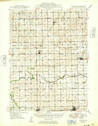 Cullom Illinois Historical topographic map, 1:62500 scale, 15 X 15 Minute, Year 1949