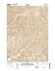 Dakota Illinois Current topographic map, 1:24000 scale, 7.5 X 7.5 Minute, Year 2015