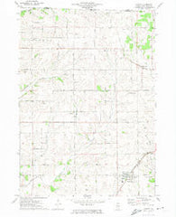 Dakota Illinois Historical topographic map, 1:24000 scale, 7.5 X 7.5 Minute, Year 1971