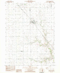 Dalton City Illinois Historical topographic map, 1:24000 scale, 7.5 X 7.5 Minute, Year 1983