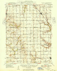 Dalton City Illinois Historical topographic map, 1:62500 scale, 15 X 15 Minute, Year 1949