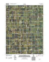Dana Illinois Historical topographic map, 1:24000 scale, 7.5 X 7.5 Minute, Year 2012