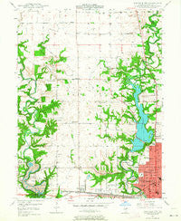 Danville NW Illinois Historical topographic map, 1:24000 scale, 7.5 X 7.5 Minute, Year 1948