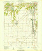 Danville SW Illinois Historical topographic map, 1:24000 scale, 7.5 X 7.5 Minute, Year 1950