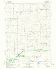 Darrow Illinois Historical topographic map, 1:24000 scale, 7.5 X 7.5 Minute, Year 1964