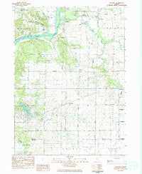 Daysville Illinois Historical topographic map, 1:24000 scale, 7.5 X 7.5 Minute, Year 1983