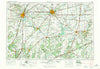 Decatur Illinois Historical topographic map, 1:250000 scale, 1 X 2 Degree, Year 1958