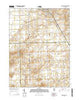 Delavan South Illinois Current topographic map, 1:24000 scale, 7.5 X 7.5 Minute, Year 2015