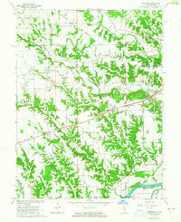 Dennison Illinois Historical topographic map, 1:24000 scale, 7.5 X 7.5 Minute, Year 1964
