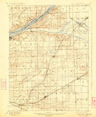 Des Plaines Illinois Historical topographic map, 1:62500 scale, 15 X 15 Minute, Year 1901