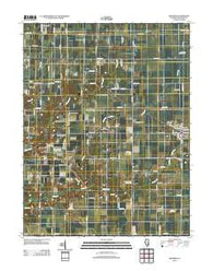 Dieterich Illinois Historical topographic map, 1:24000 scale, 7.5 X 7.5 Minute, Year 2012