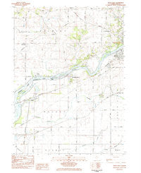 Dixon West Illinois Historical topographic map, 1:24000 scale, 7.5 X 7.5 Minute, Year 1983