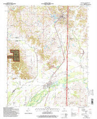 Dongola Illinois Historical topographic map, 1:24000 scale, 7.5 X 7.5 Minute, Year 1996